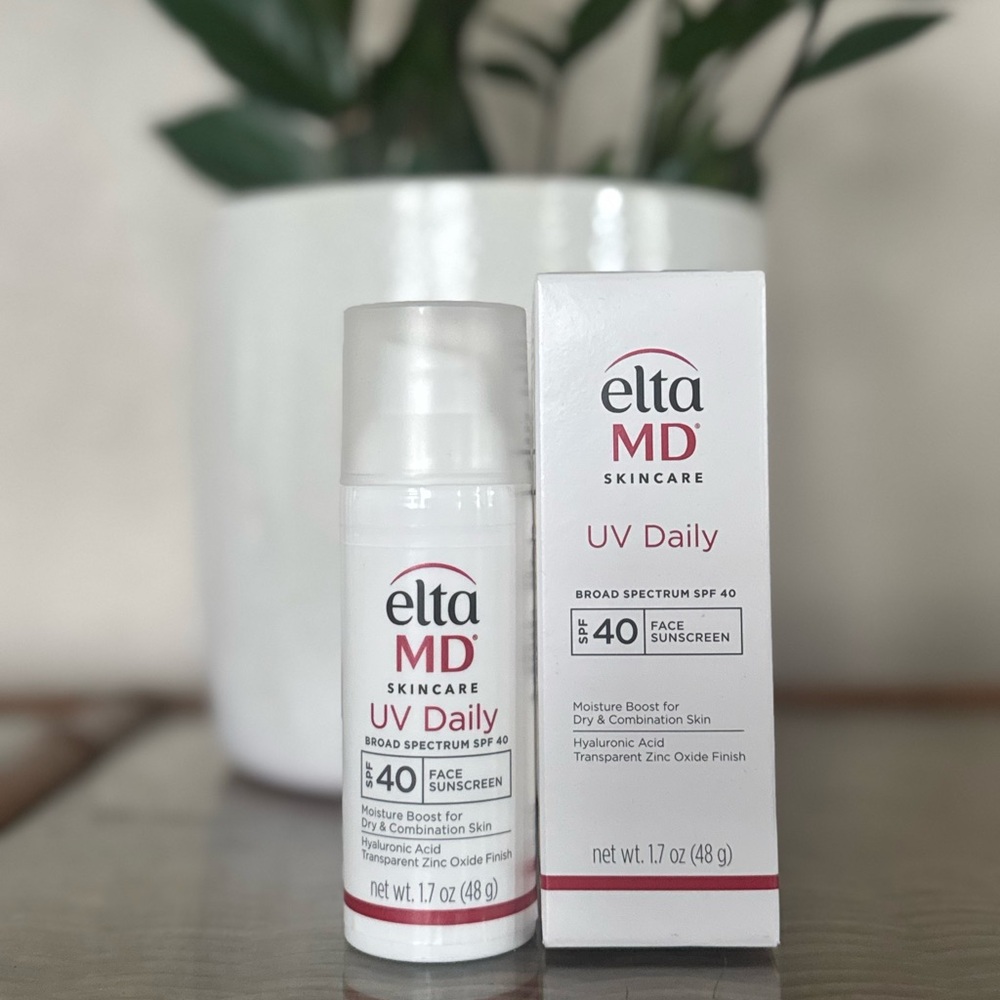 TWO EltaMD UV Daily SPF 40 Duo | 2 Full-Size Face Sunscreens